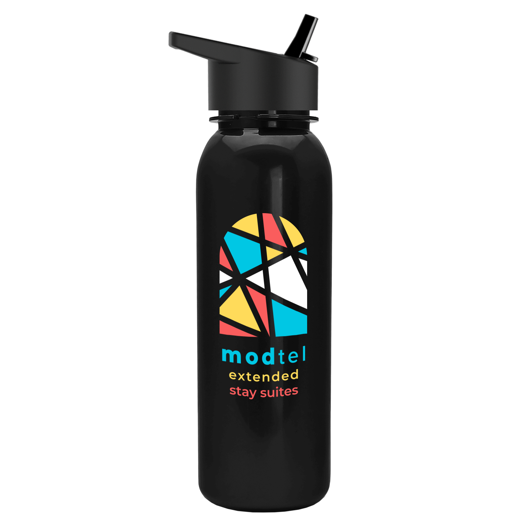 Terrain Metallike Bottle with Flip-Straw Lid - 24 oz.